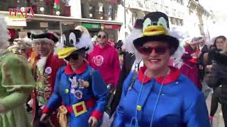 Carnaval de Torres Vedras invadiu centro de Lisboa [upl. by Grote]