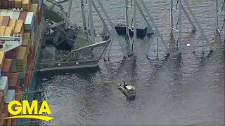 Coast Guard ends search for missing workers after Francis Scott Key Bridge collapse [upl. by Bonar393]