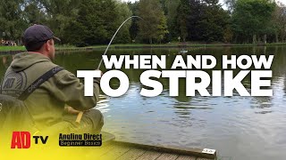 When And How To Strike – Coarse Fishing Beginner Basic [upl. by Galatia]