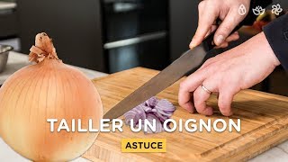 TUTO  COMMENT COUPER UN OIGNON [upl. by Wolf]