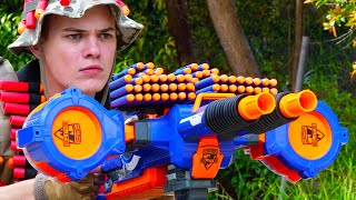 Nerf War Million Subscribers Battle 2 [upl. by Mayda]