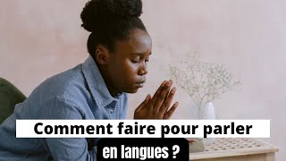 Comment faire pour parler en langues  Jigdalia tv [upl. by Wendin892]