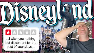 REACTING and Responding to 1STAR REVIEWS of Disneyland [upl. by Jennette]