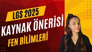 LGS 2025 FEN BİLİMLERİ KAYNAK ÖNERİSİ lgs2025 lgs [upl. by Schnorr]