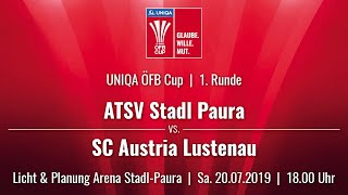 20072019  18 00  ATSV Stadl Paura STP  SC Austria Lustenau ALU  Livestream [upl. by Norval922]