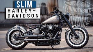 Thunderbike Flying Fury  Harley Davidson Softail Slim BikepornThundertalk [upl. by Oicaroh465]