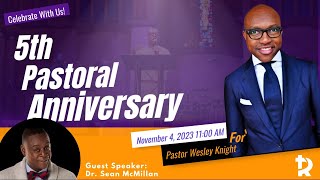 Dr Sean McMilan Pastoral Anniversary November 4th 2023 [upl. by Nirred940]