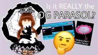 How to ALWAYS tell if it’s the OG PARASOL  Royale High [upl. by Myron1]