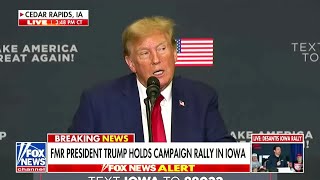 Fox CUTS Trump speech CORRECTS Trumps lies [upl. by Eimrots]