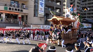 令和5年 岸和田だんじり祭 曳き出し カンカン場 Kishiwada Danjiri Matsuri20230916 [upl. by Lette]