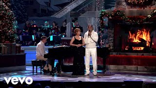 Andrea Bocelli Reba McEntire  Blue Christmas [upl. by Fuld]