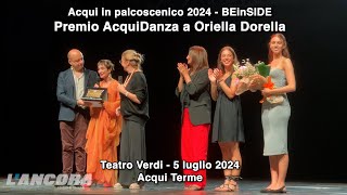 Acqui Terme  Premio AcquiDanza a Oriella Dorella [upl. by Ialocin]