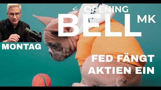 FED fängt den Aktienmarkt ein  Gewinnmitnahmen setzen sich fort [upl. by Wilterdink827]