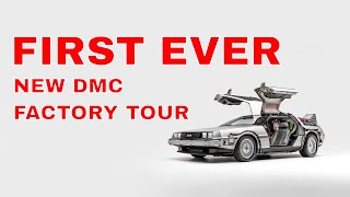 FIRST EVER DMC Delorean Factory Tour  Back to the future time [upl. by Ytrebil403]