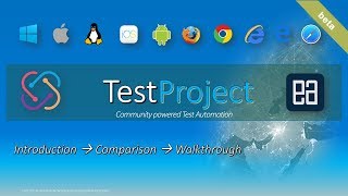 Introduction comparison and walk through of TestProject an all new automation testing tool [upl. by Connelley188]