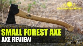 Gransfors Bruks Small Forest Axe Bushcraft Survival Axe  OsoGrandeKnives [upl. by Sully]