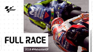 2018 MalaysianGP  MotoGP™ Full Race [upl. by Hiltner]