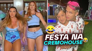 CREMOSINHO E GRILO SAFADÃO SÓ RESENHA 😂 😂 😂 NA FESTA DA CREMOHOUSE [upl. by Goines]