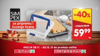 Spar amp Interspar Sve za kolače do 03 12 2013 [upl. by Lucila]