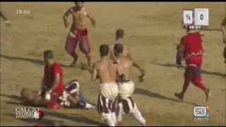 CALCIO STORICO FIORENTINO  24 GIUGNO 2017  FINALE  ROSSI  BIANCHI [upl. by Acsecnarf]