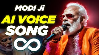 Modi ji  Ai Voice Song Generator Trending  Create AI Covers with your Favorite Celebratiy Voices [upl. by Netsrek]