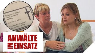 Mia liest ihre EIGENE TODESANZEIGE ⚰️​ Wer hat es auf sie abgesehen 12  Anwälte im Einsatz SAT1 [upl. by Yoshi969]