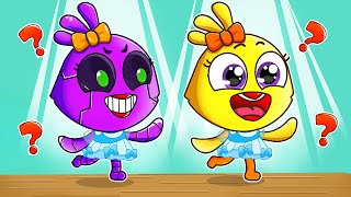 Copycat Song 😍😁  Best Funny Kids Songs amp Nursery Rhymes  Sing Along Kids Songs by Lamba Lamby [upl. by Corvin]