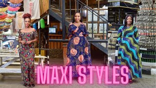 African Prints fashion maxi dresses long dress designs for ladies photos edition [upl. by Enyamrahs]