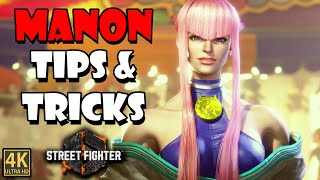 Manon Tips amp Tricks Guide  Street Fighter 6 [upl. by Ettore850]