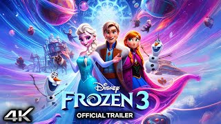 FROZEN 3 Teaser Trailer 2  4K ULTRA HD 2025  Disney Animation Studios ❄️✨ [upl. by Petty]