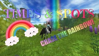 Chase the RAINBOW  TIMES amp SPOTS  Star Stable [upl. by Xenos]