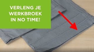 Verleng je werkbroek in no time met deze handige tip  Vandeputte Safety Experts [upl. by Omura]