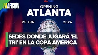 ¡Confirmado Estas son las sedes y estadios de la Copa América 2024 [upl. by Enimzaj]