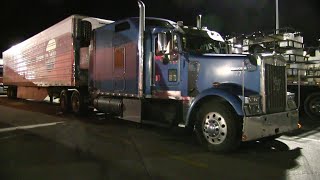 Blue Kenworth Parked At Iowa 80 Truck Stop [upl. by Atil]