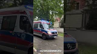 quotWSPR Szczecin🚑quotHier ein Video von einem RTW aus Stettin🚑📷rettung short polska stettin [upl. by Golub426]