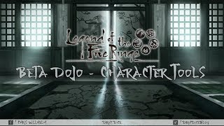 L5R Beta Dojo  Character Tools [upl. by Min]