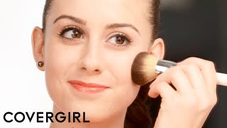 Makeup Tips How to Apply Bronzer for Fair Skin  COVERGIRL [upl. by Caroline]