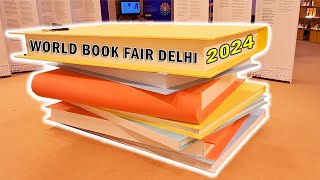 WORLD BOOK FAIR Delhi 2024  Pragati Maidan  Complete and Full Tour VLOG Part 1 4k Vlog [upl. by Nylzor]