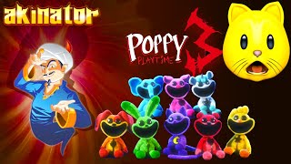 POPPY PLAYTIME CHAPTER 3 Smiling Critters VS The Akinator [upl. by Asp911]