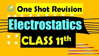 ELECTROSTATICS ONE SHOT REVISION  Class 11th  Impulse Batch  MHTCET2021 [upl. by Irwin]