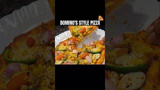 Dominos style pizza with readymade pizza base  homemade pizza 🍕 [upl. by Remark]