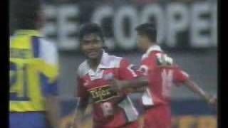 Sundram Bicycle Kick Goal vs Brunei [upl. by Irtak935]