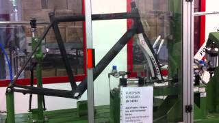 Fondriest  Frame fatigue test with horizontal forces [upl. by Ulrika]