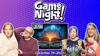 GameNight 24 Days of Christmas  Exit The Game Advent Calendar The Hunt for the Golden Book Day 7 [upl. by Chen962]