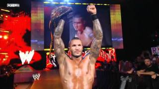 WWE Randy Orton Entrance at SmackDown 70111 HDTV [upl. by Arelus85]