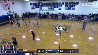 WBB Point University vs RV BrewtonParker College [upl. by Lutero]