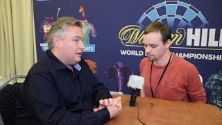 PDC Dart WM 2018  Interview John Part inkl fast 9Darter Paul Lim [upl. by Anidal]