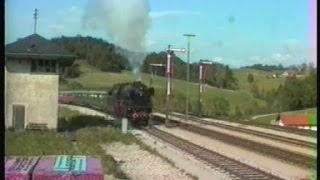 23 105 auf der Regentalbahn am 1251990 [upl. by Fi325]