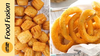 2 Crispy Potatoes Snacks Recipes by Food Fusion [upl. by Longmire777]