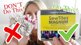 Sew Tites Magnums Review How to Load Your Longarm [upl. by Aiseneg426]